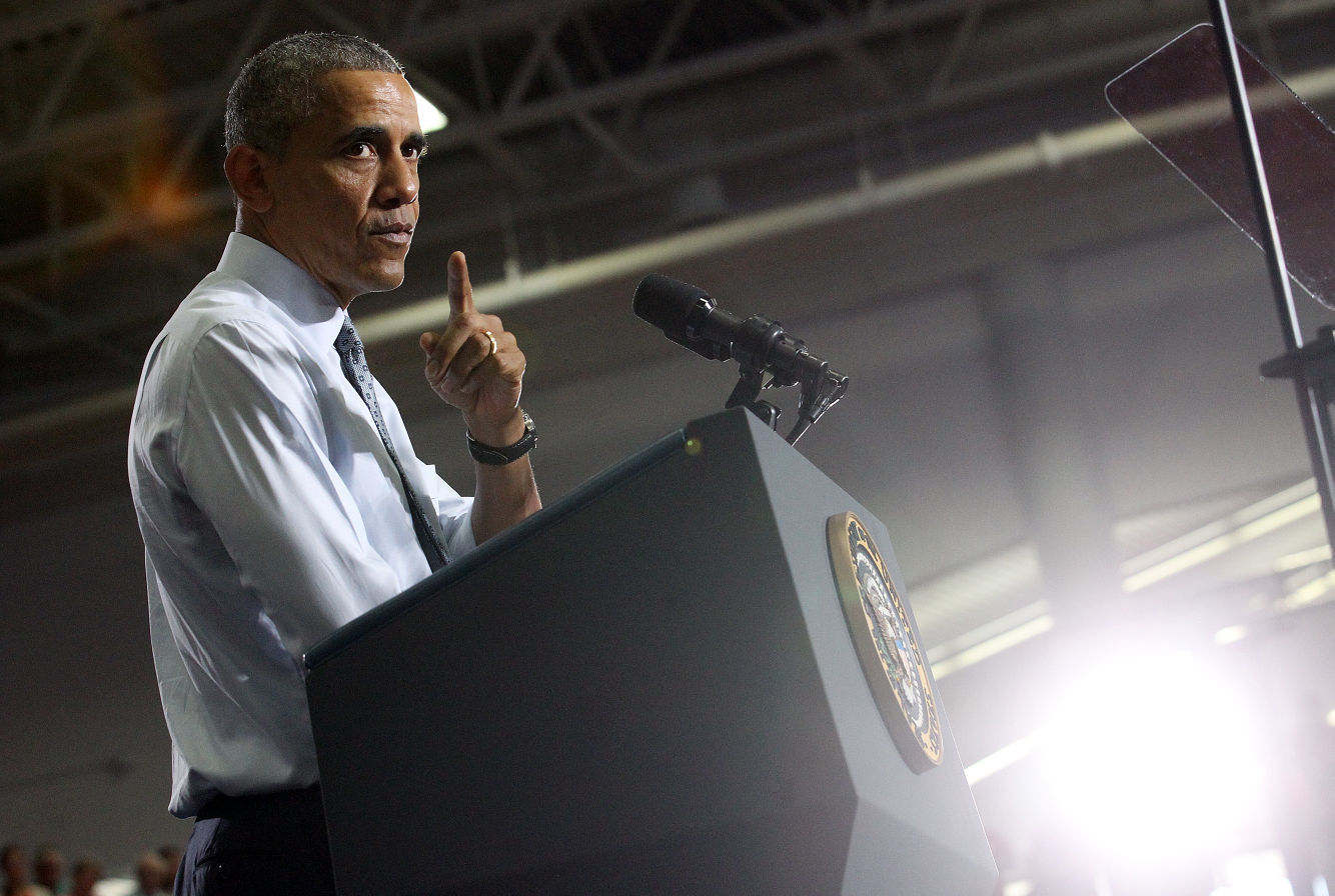 2015: President Barack Obama in La Crosse
